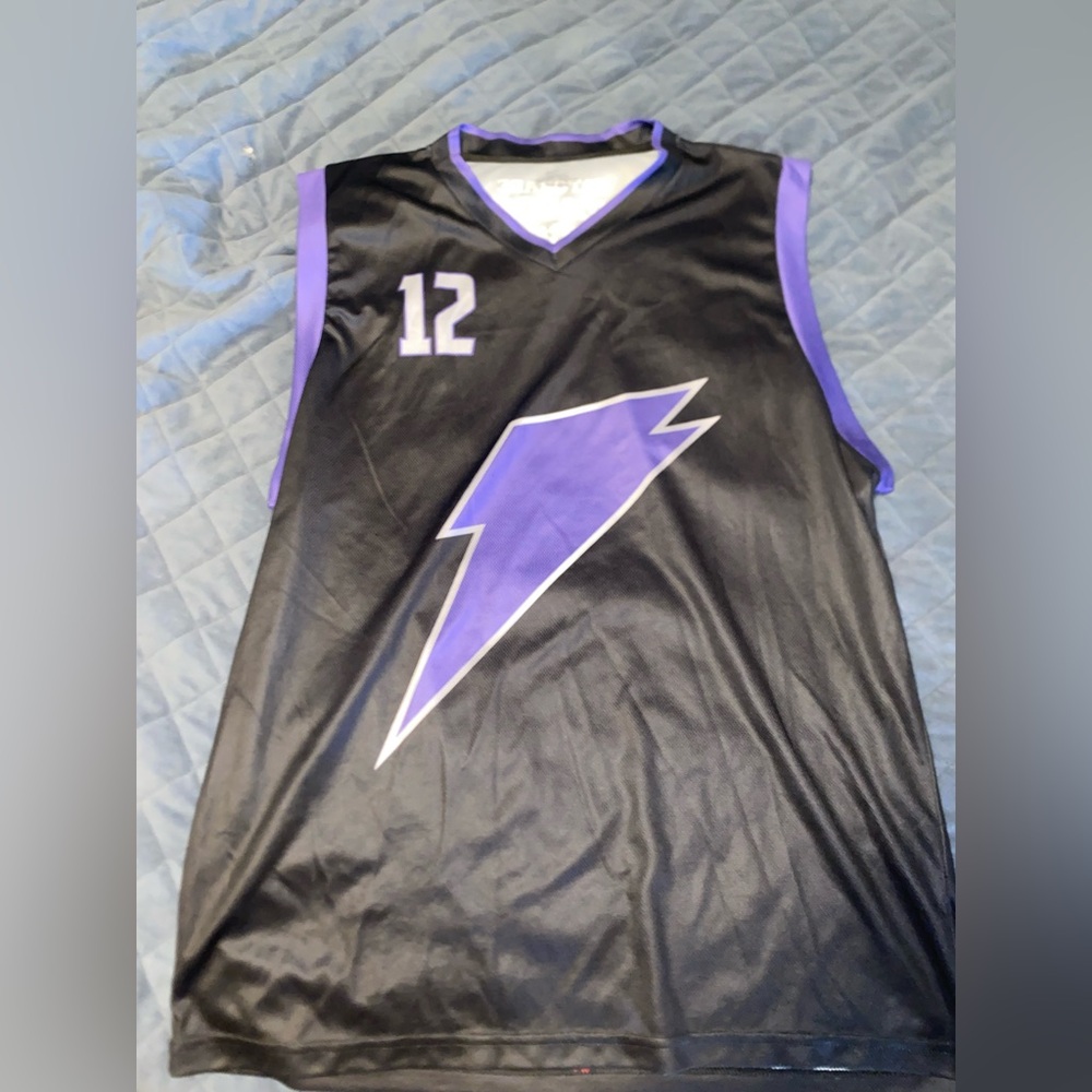 Size L Gatorade Midnight Ice Basketball Jersey